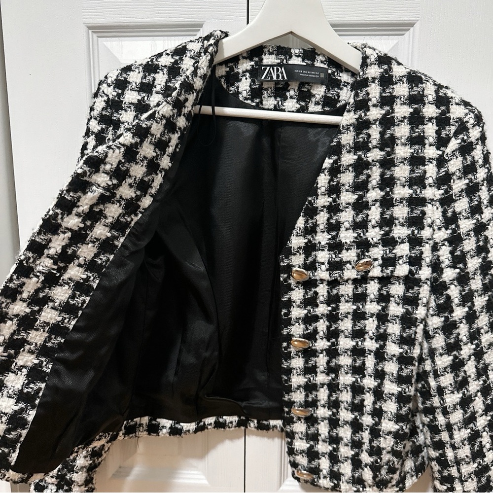 Zara structured jacket - Picture 8 of 10